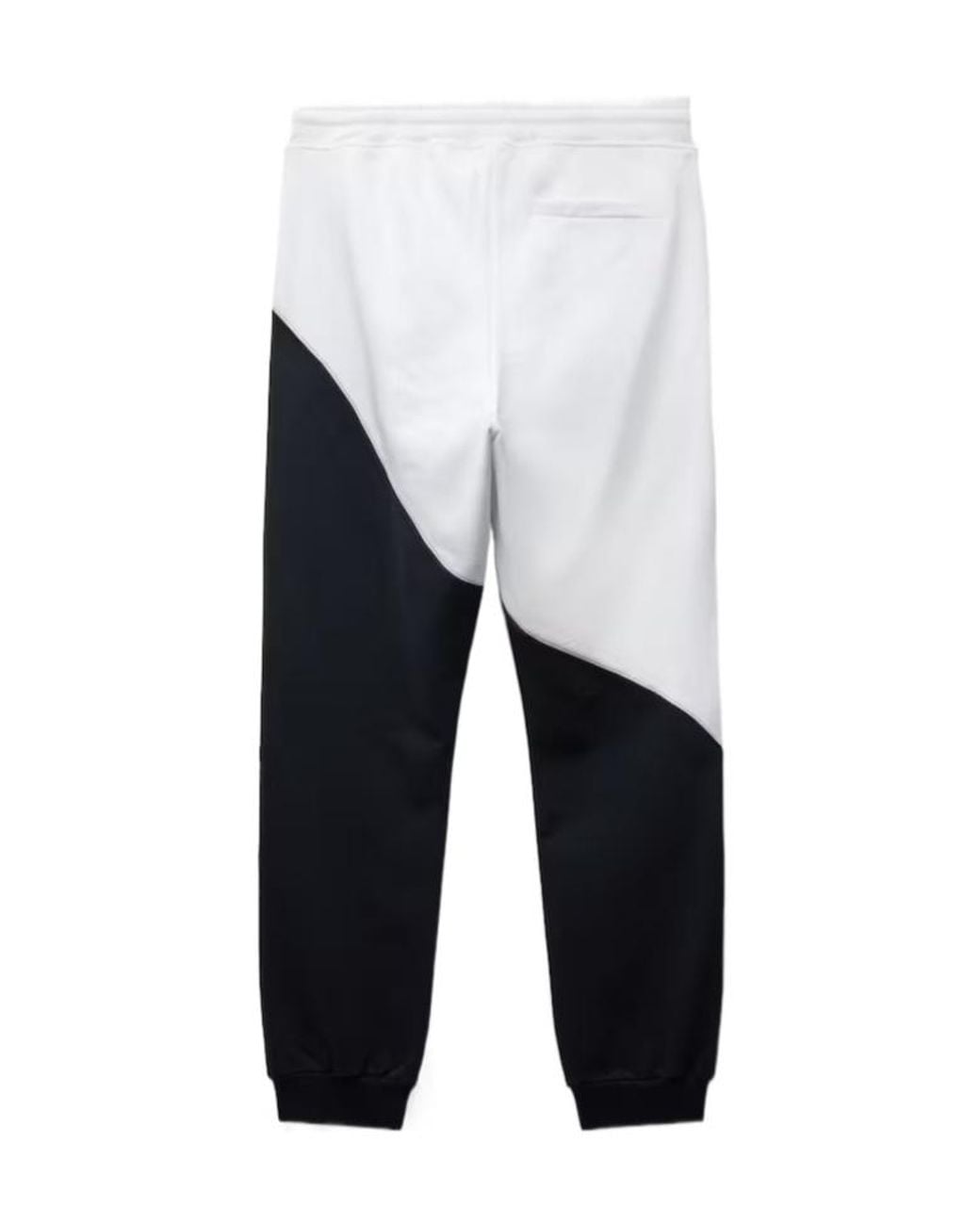 Versace Blue Logo-Detailed Panelled Joggers for men