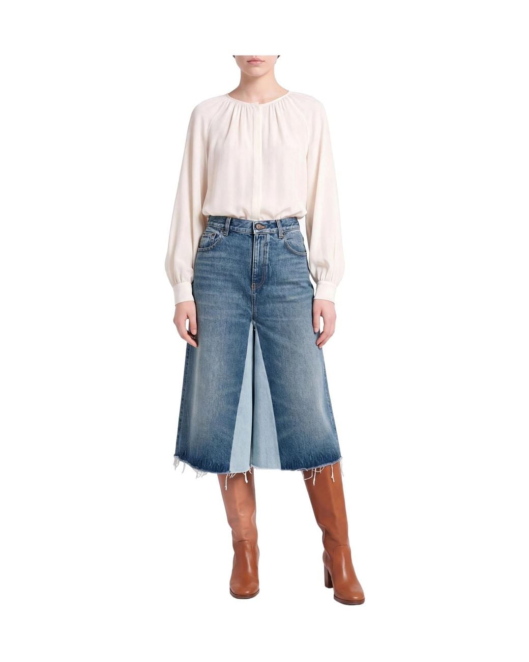 Chloé Blue Denim Trousers