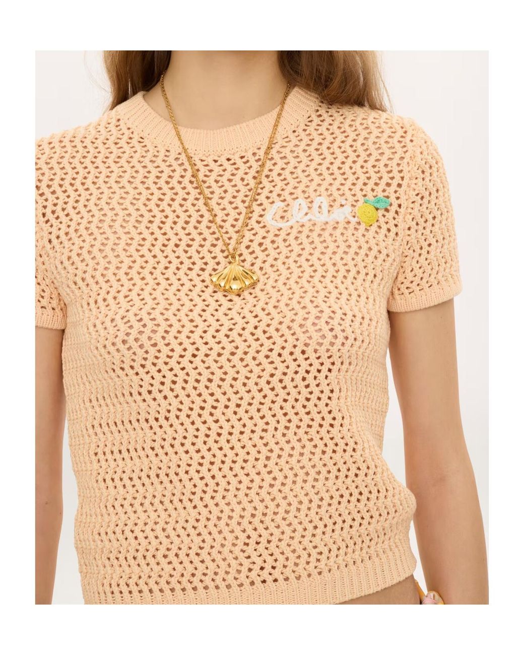 Chloé Natural Cotton Knit Sweater