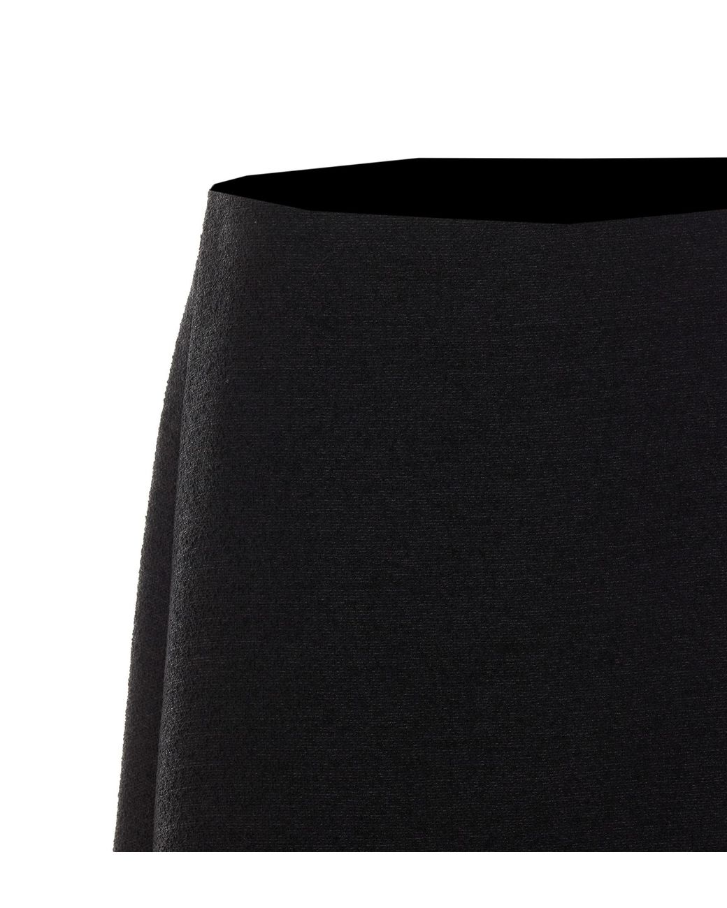 Fendi Black A-Line Midi Skirt