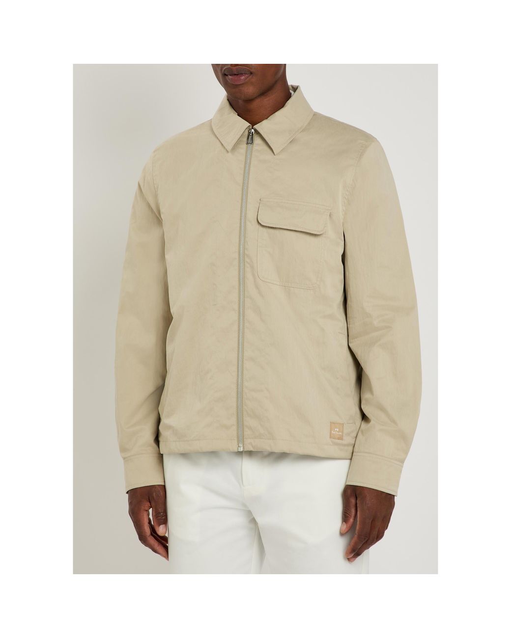 Paul Smith Natural Lapel Full-Zip Casual Jacket for men