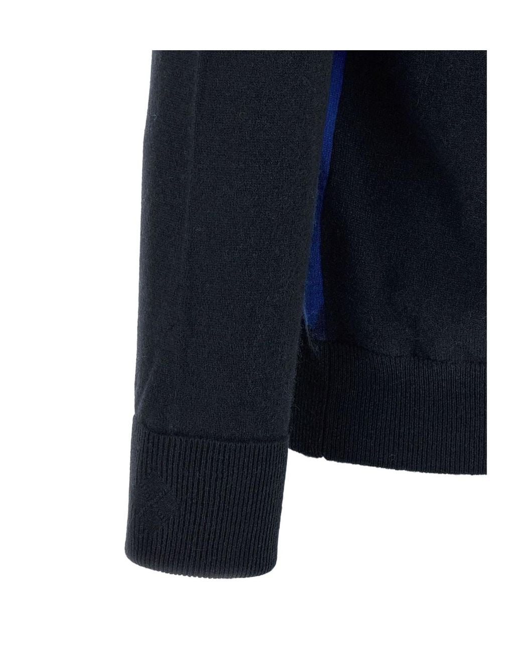 Ballantyne Blue Diamond Intarsia Knitted Sweater for men