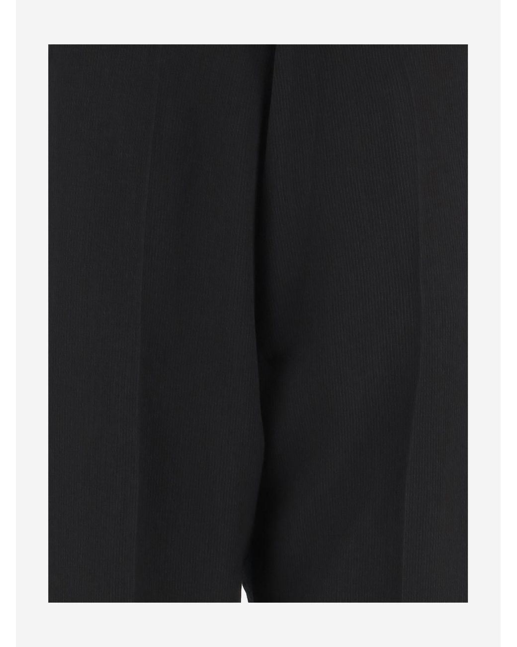 Phoebe Philo Black Casual Pants With Belt Loops