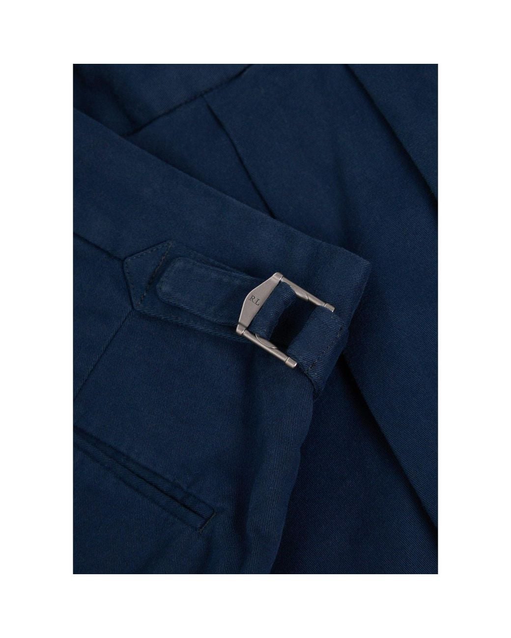 Polo Ralph Lauren Blue Simple Polo Woolen Pants for men