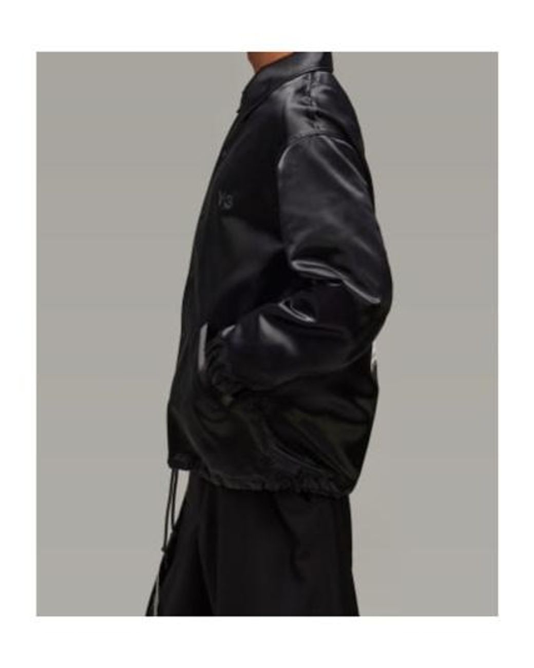Y-3 Blue Graphic Jacket for men