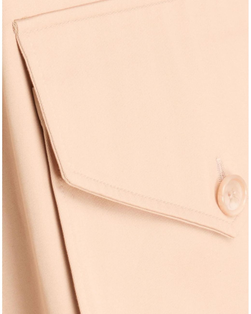 Burberry Natural Minimalist Longsleeve Safari Jacket