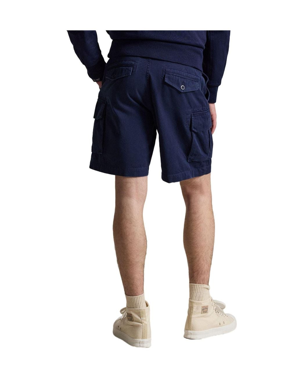 Polo Ralph Lauren Blue Cargo Shorts for men