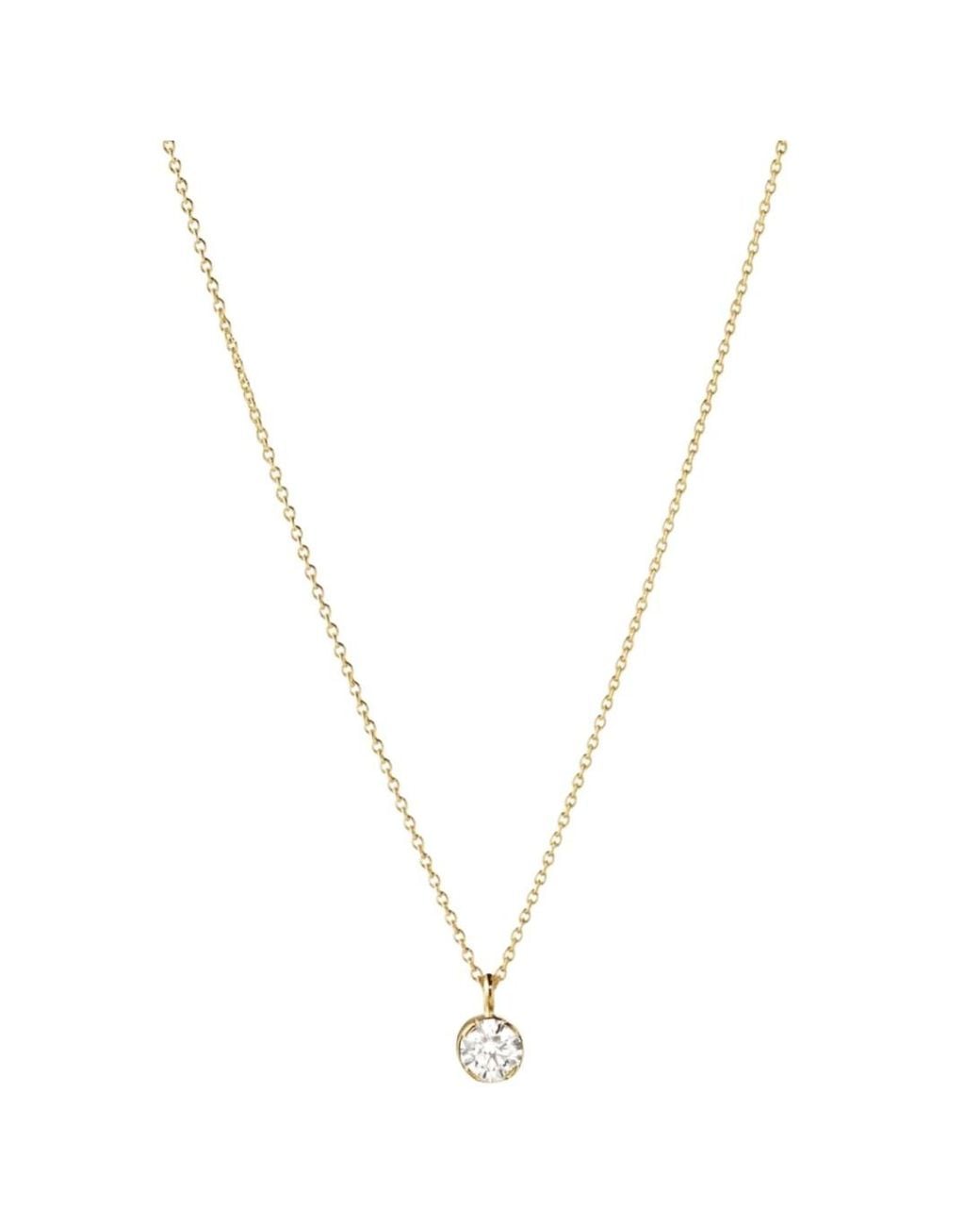 Sophie Bille Brahe Metallic Lily Diamond Necklace