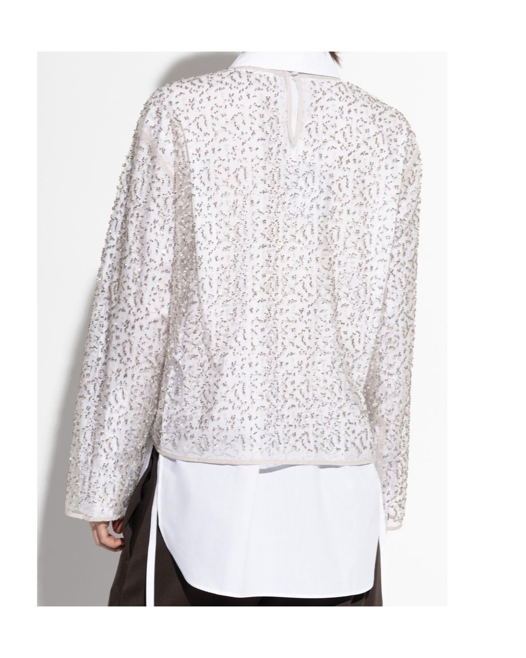 Samsøe & Samsøe White Samsøe Samsøe Samally Embellished Top