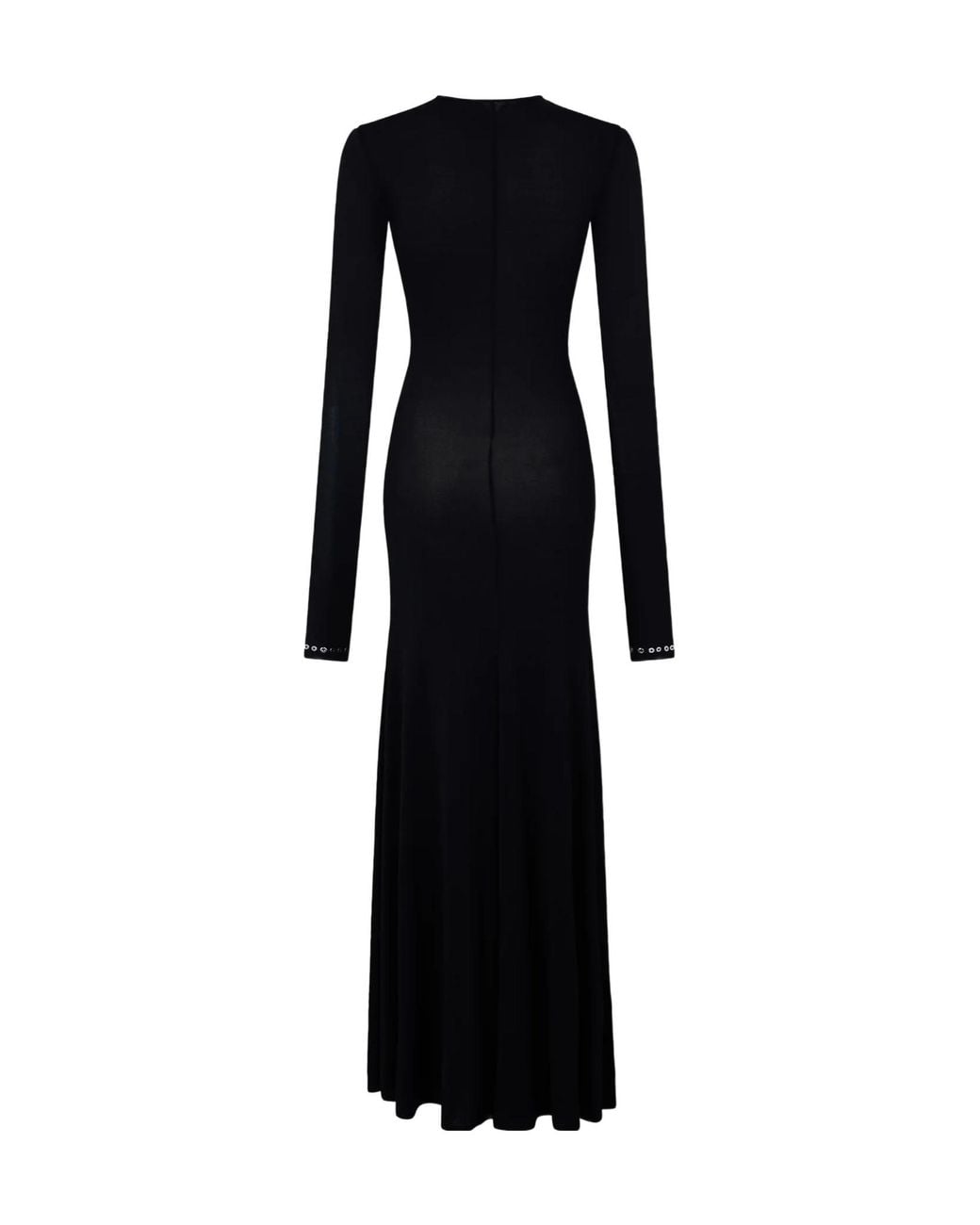 Rabanne Black Rabanne Second-Skin Long Dress