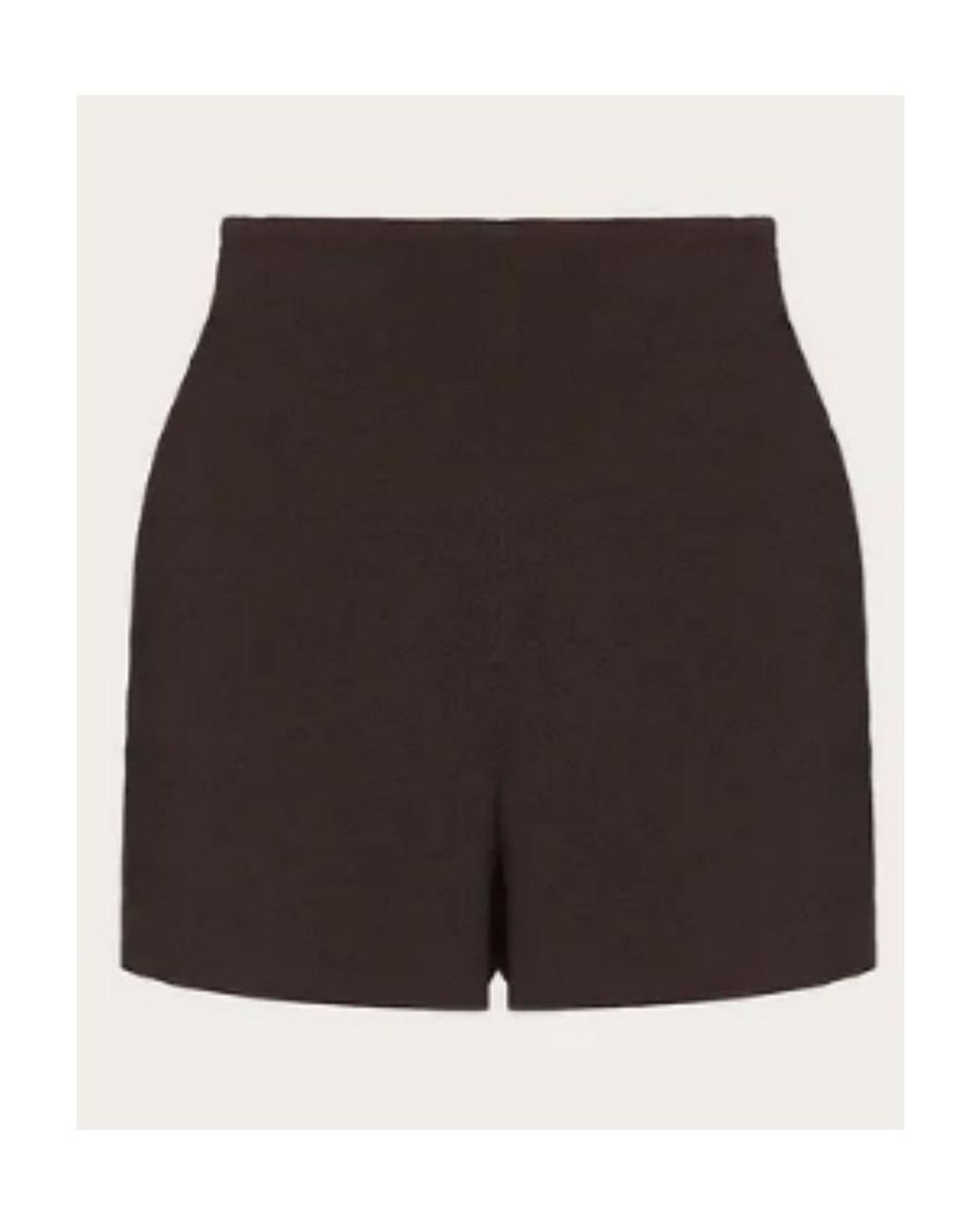 Valentino Multicolor High-Waisted Knitted Shorts