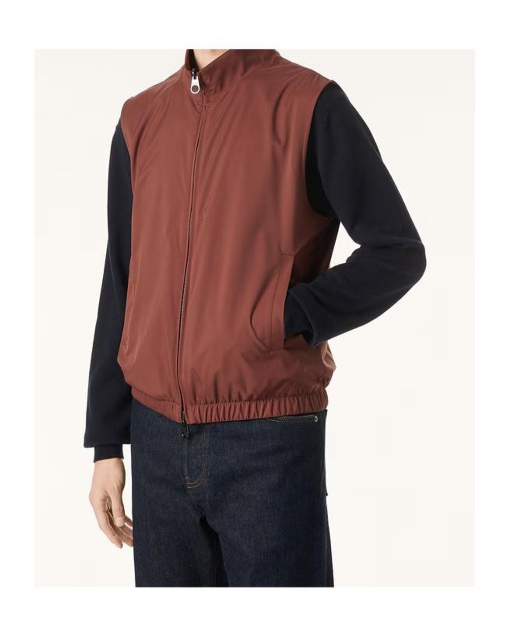 Loro Piana Brown Vest for men
