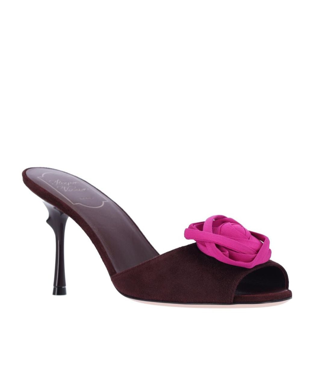 Roger Vivier Purple Heeled Sandals