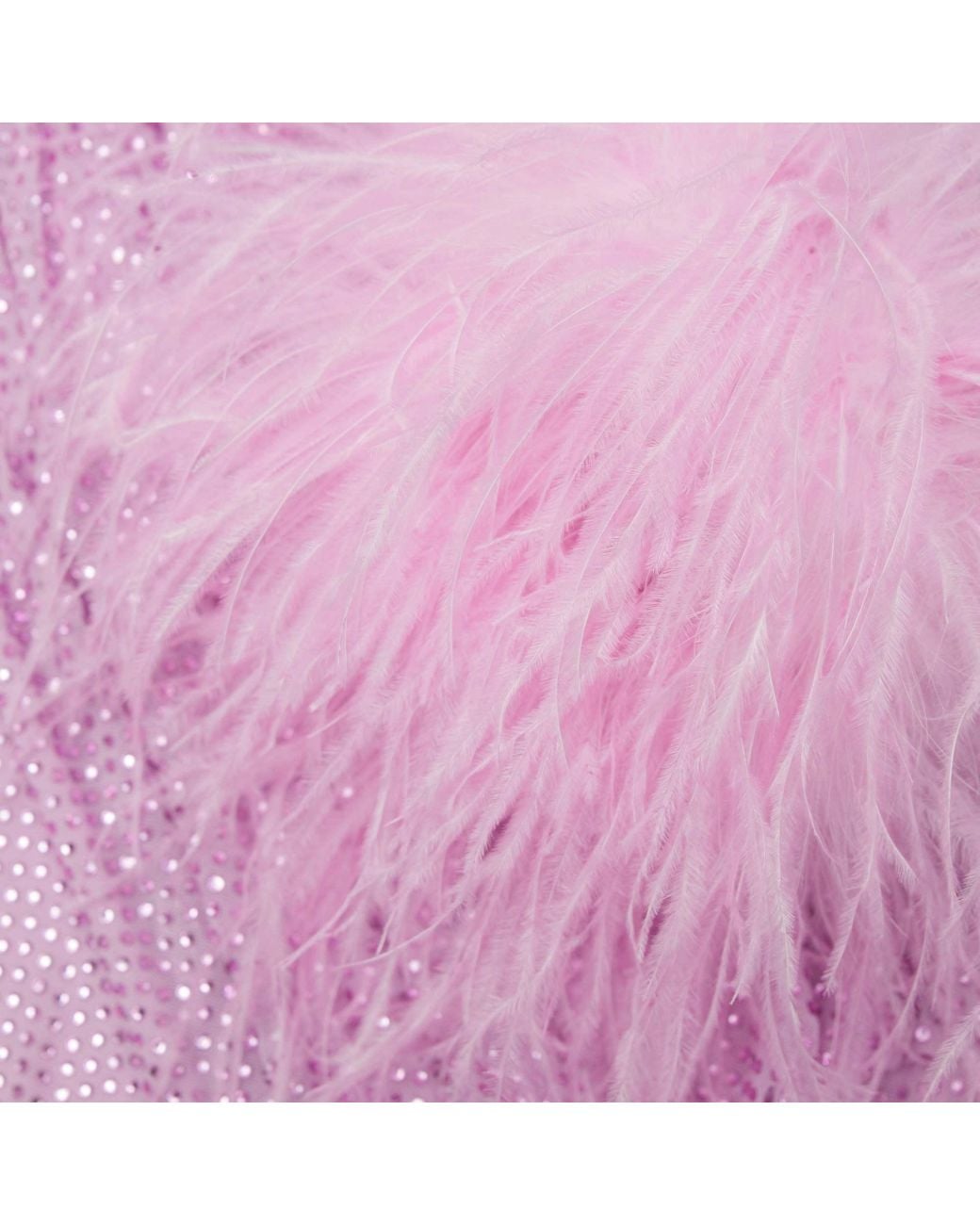 Self-Portrait Pink Ruch Detailed Embellished Mini Dress