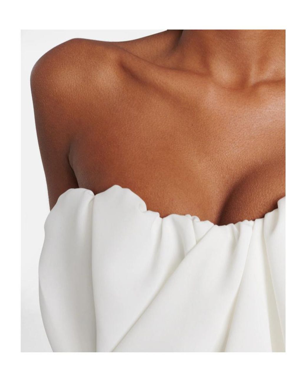 Vivienne Westwood White Susana Draped Corset Dress