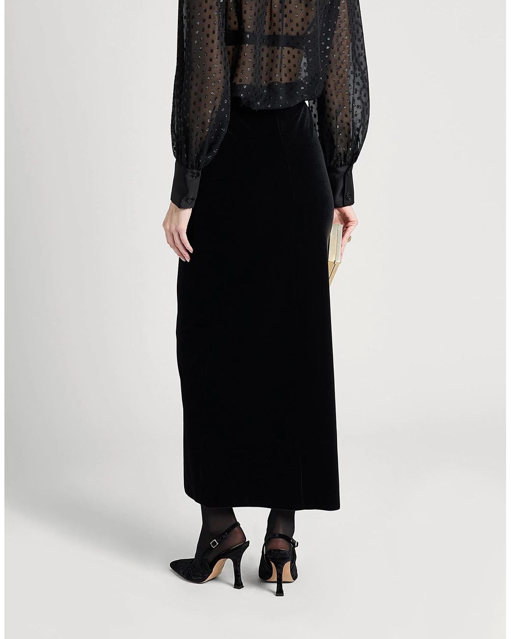 MAX&Co. Black Long Skirts