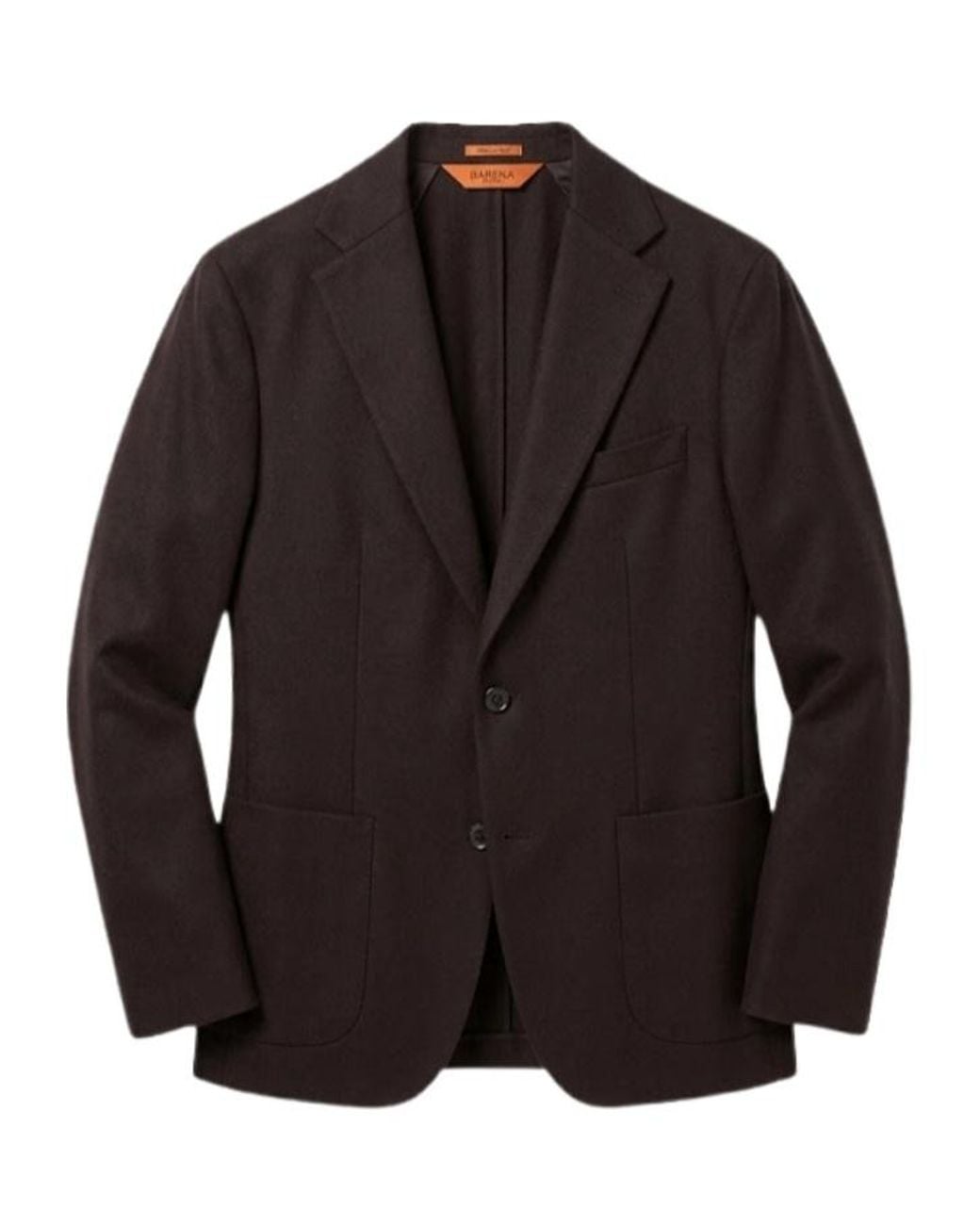 Barena Black Two Button Blazer for men