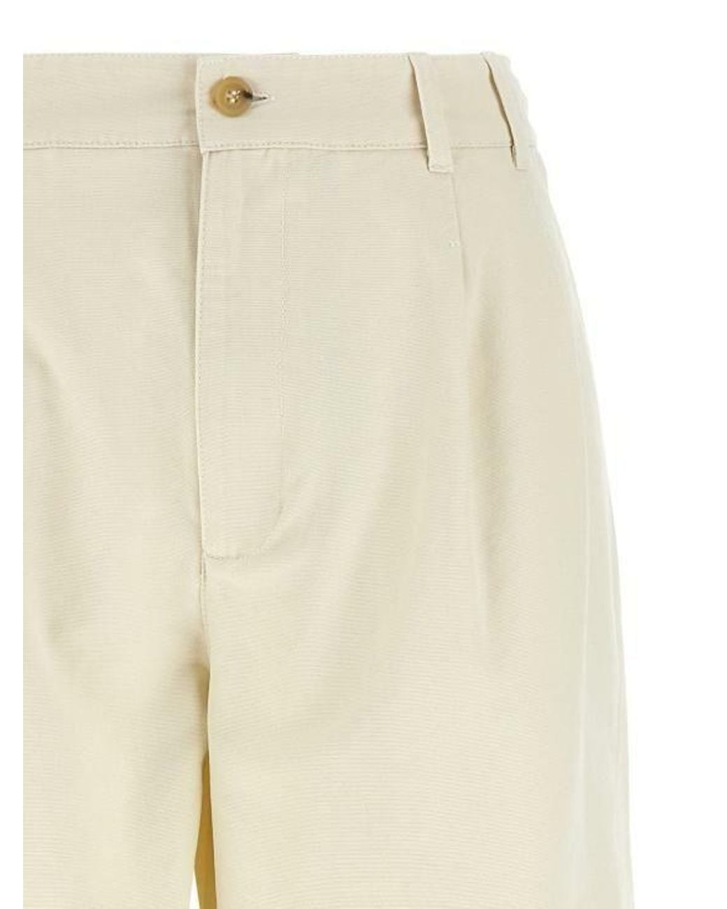 A.P.C. Natural Willow Straight-Leg Pants
