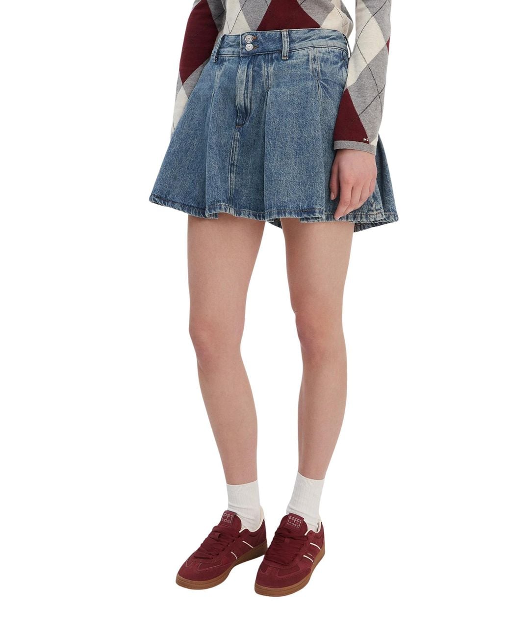 Tommy Hilfiger Blue Denim Skirt