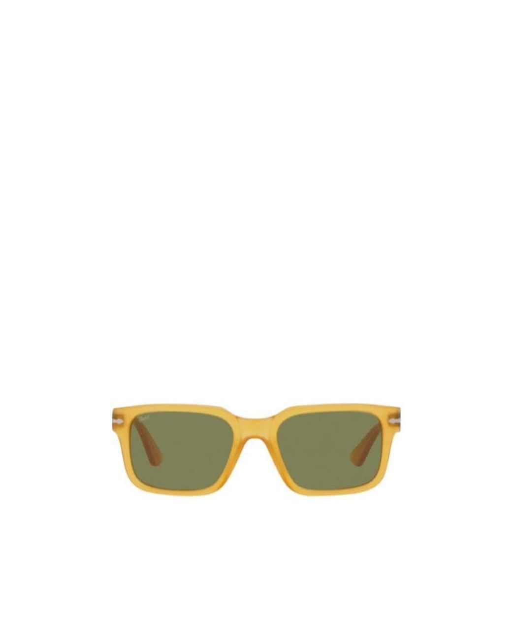 Persol Yellow Rectangle Frame Sunglasses for men