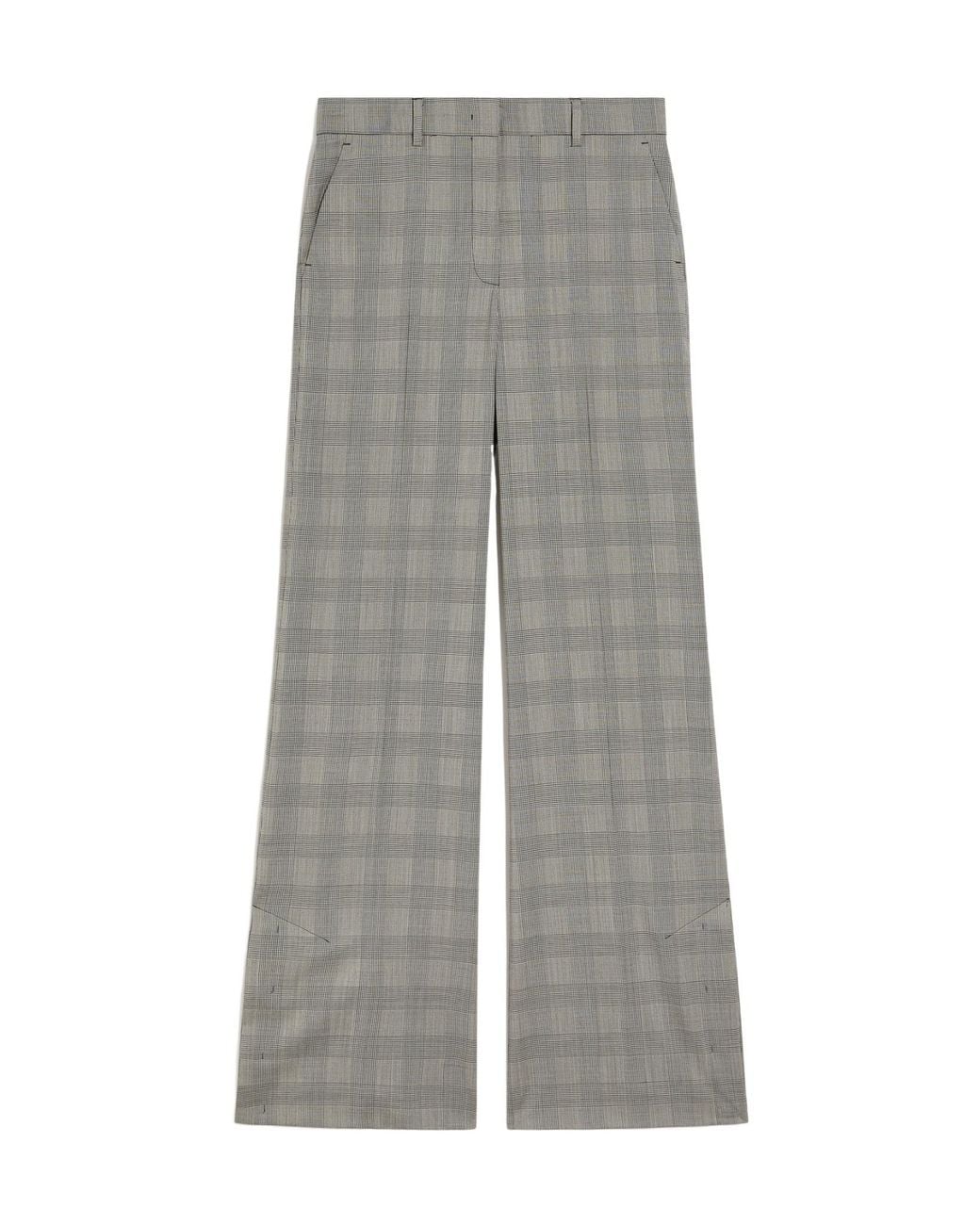 Sportmax Gray Wool Tailored Pants