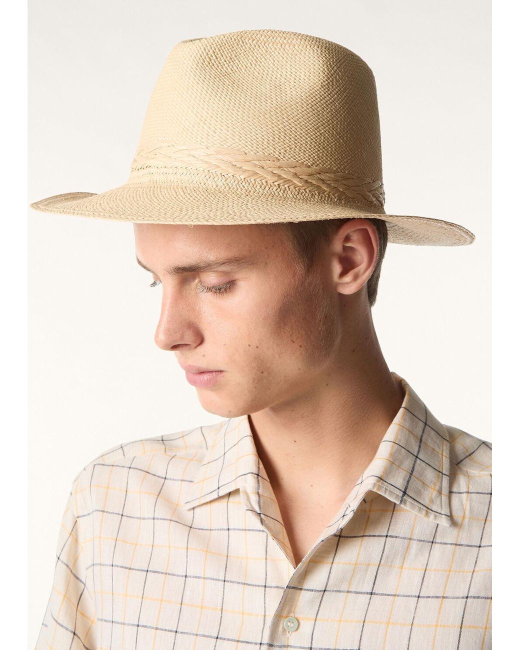 Loro Piana White Pier Hat for men