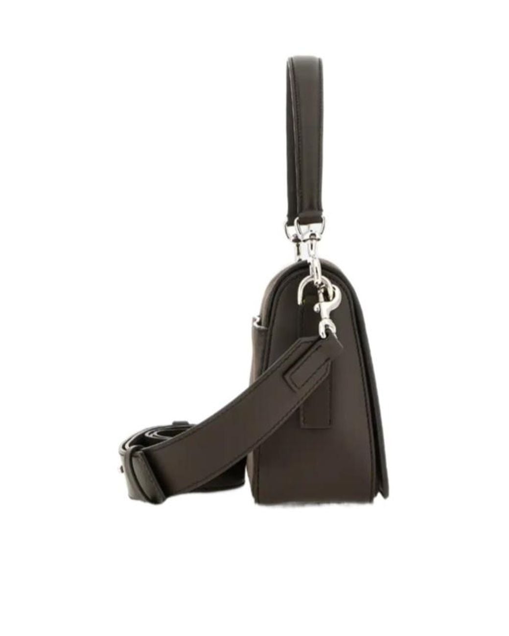 Hogan Black H-Turn Flap Bag