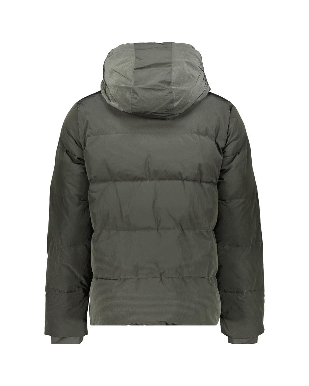 K-Way Green Hooded Puffer Down Jacket for men