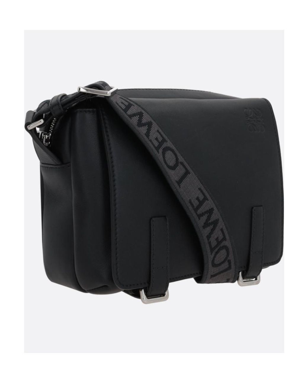 Loewe Black Xs Military Messenger Bag for men