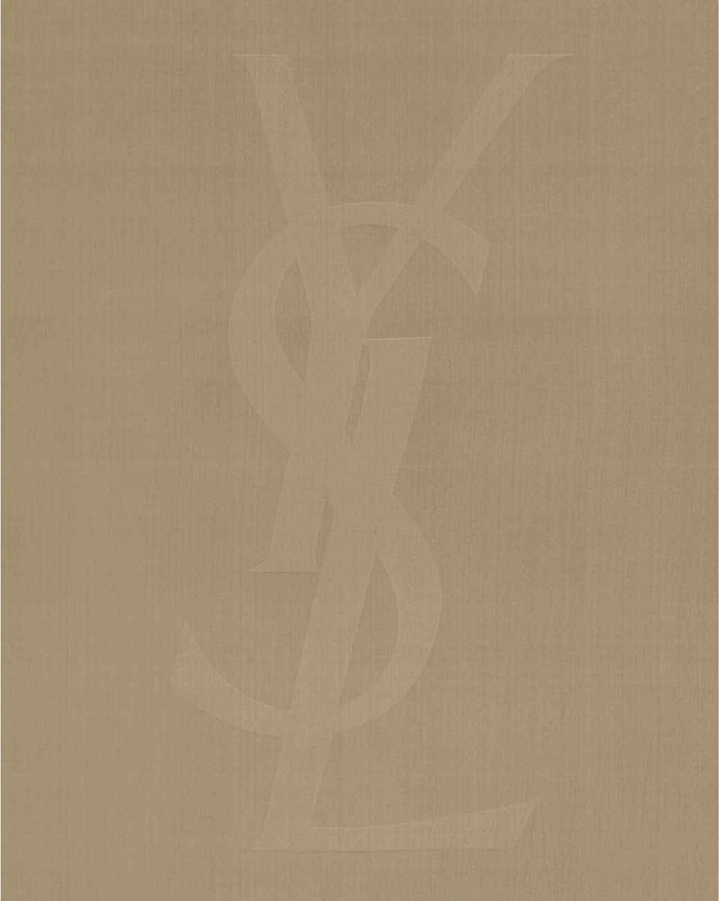 Saint Laurent Natural Cassandre Square Scarf