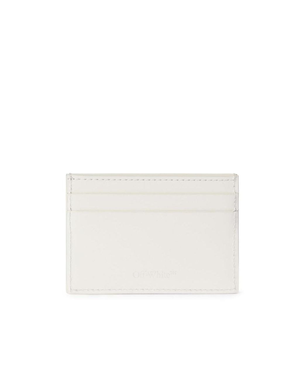 Off-White c/o Virgil Abloh White Jitney Quote Card Holder