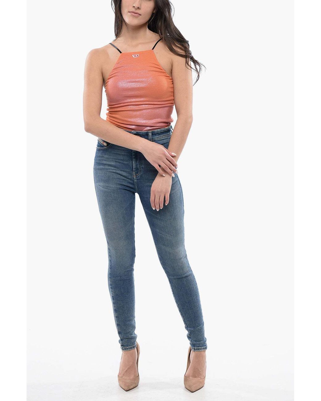 DIESEL Blue Slandy Skinny Jeans