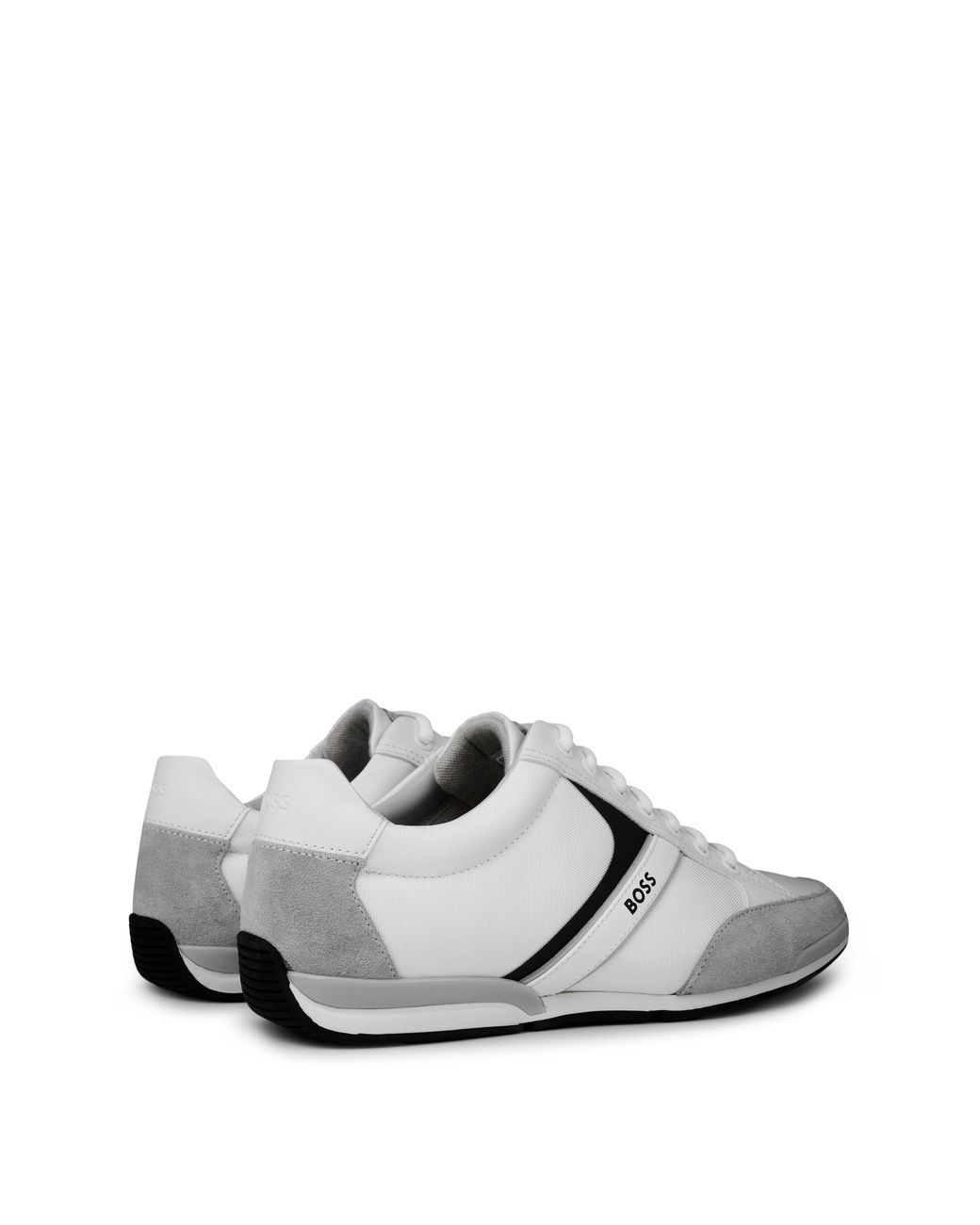 Boss White Casual Sports Shoes for men