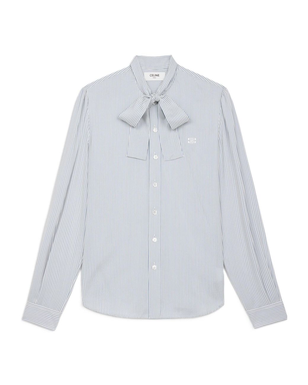 Céline White Lavalliere Mia Shirt