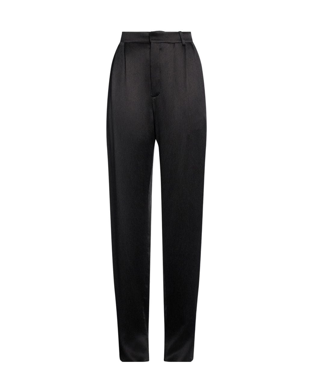 Saint Laurent Black Straight-Leg Casual Trousers