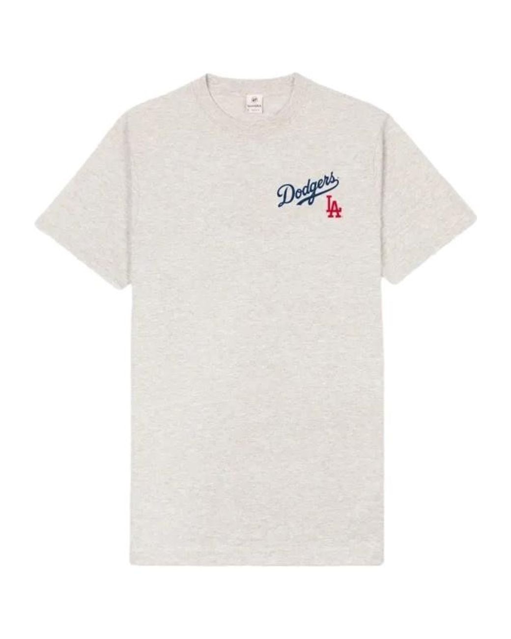 Sporty & Rich White Printed Crew Neck T-Shirt for men