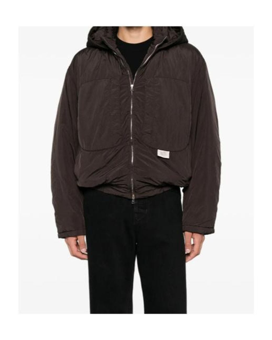 RANRA Brown Long-Sleeve Casual Jacket for men