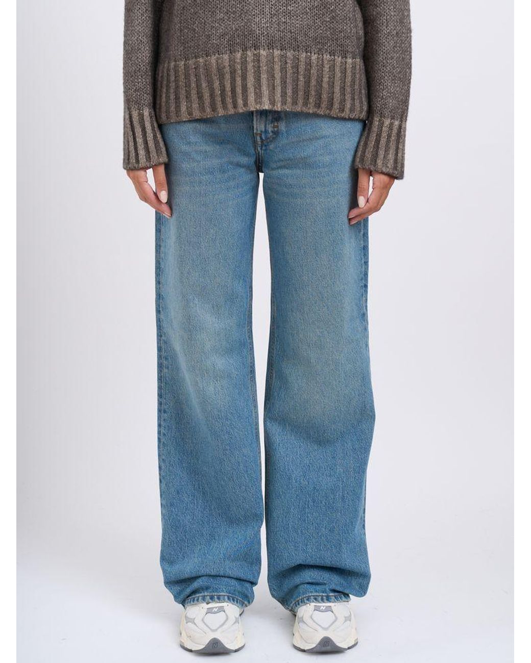 Haikure Blue Logo Jeans