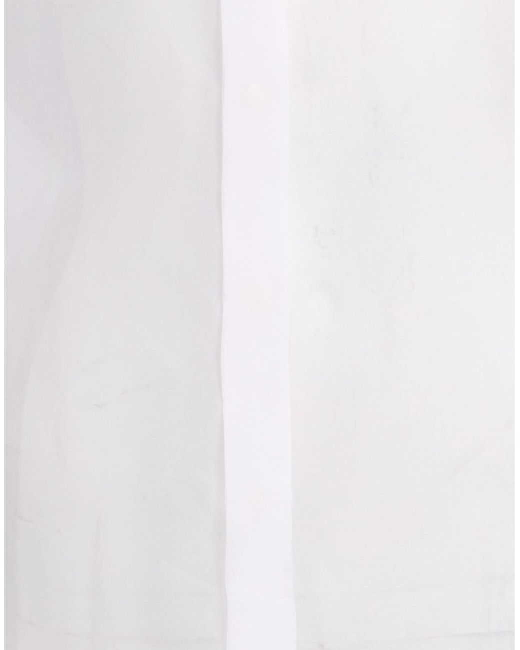 Max Mara White Sheer Long-Sleeve Shirt