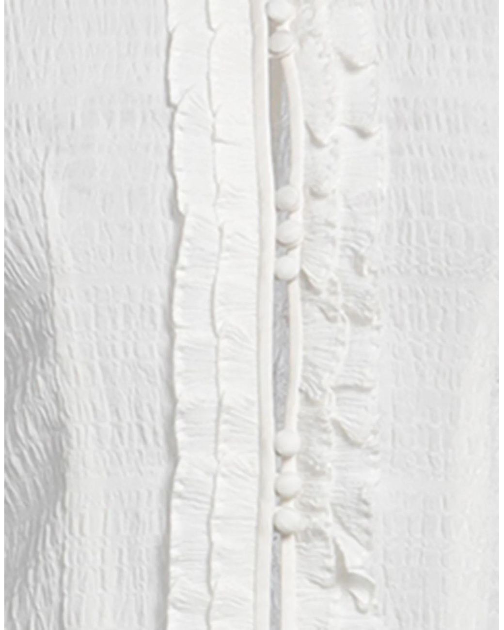 Isabel Marant White Solid Colour Shirts