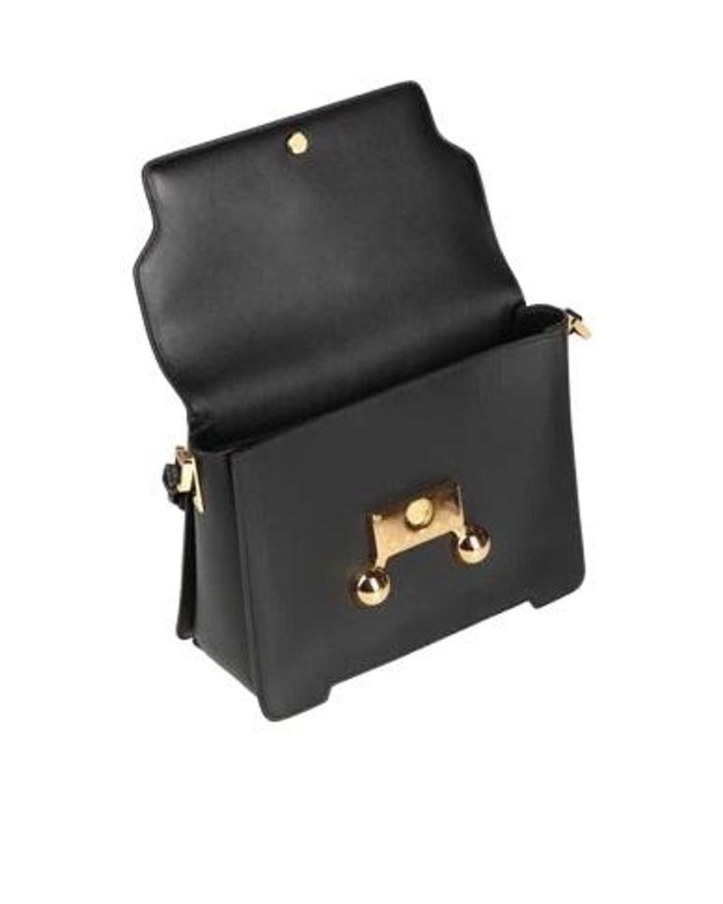 Marni Black Plain Colour Cross-Body Bags