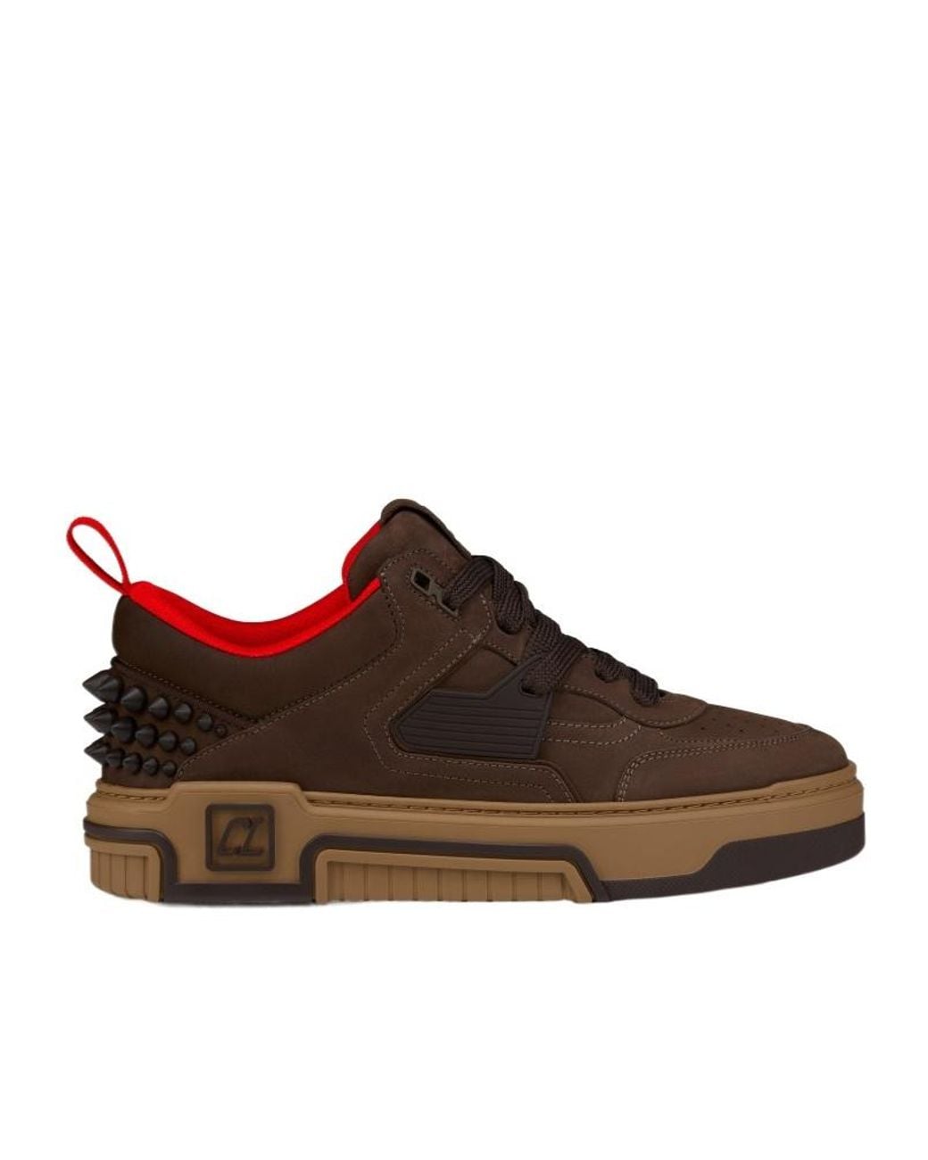 Christian Louboutin Brown Maronne Leather Sneaker for men