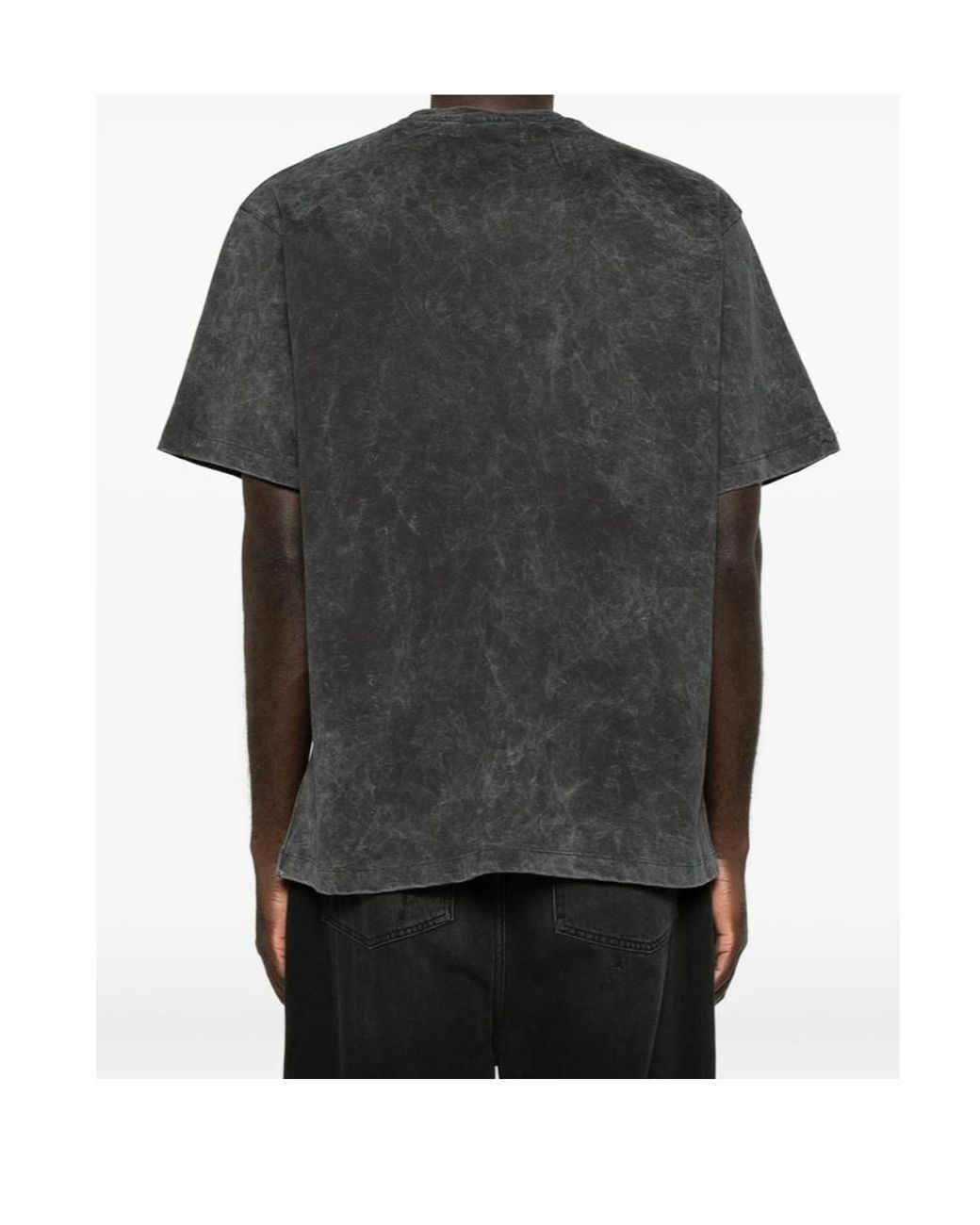 Gcds Black Crew-Neck T-Shirt for men