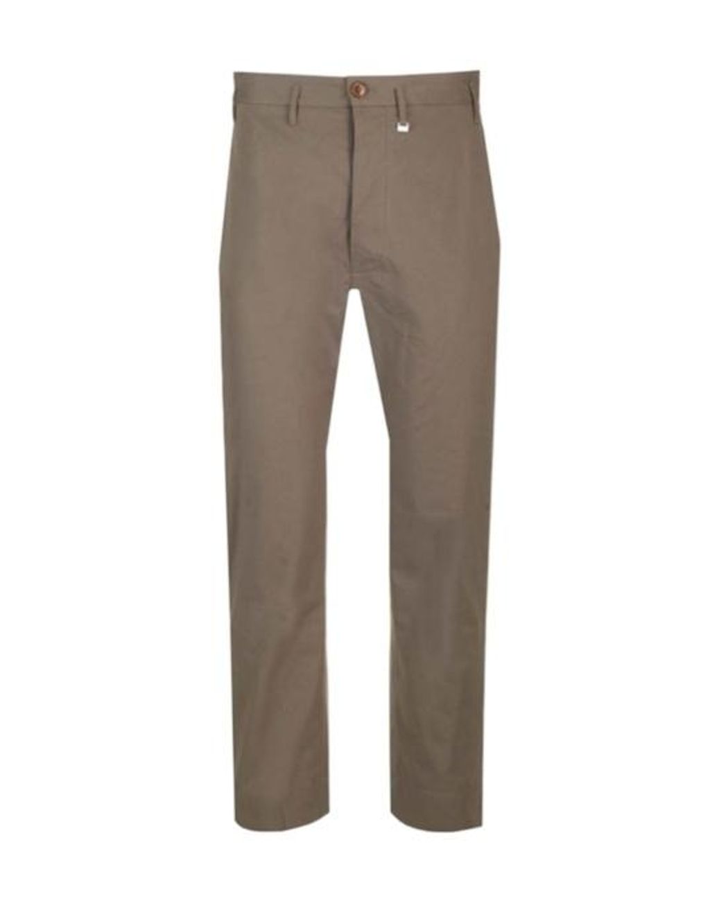 Vivienne Westwood Gray Cropped Cruise Trousers for men