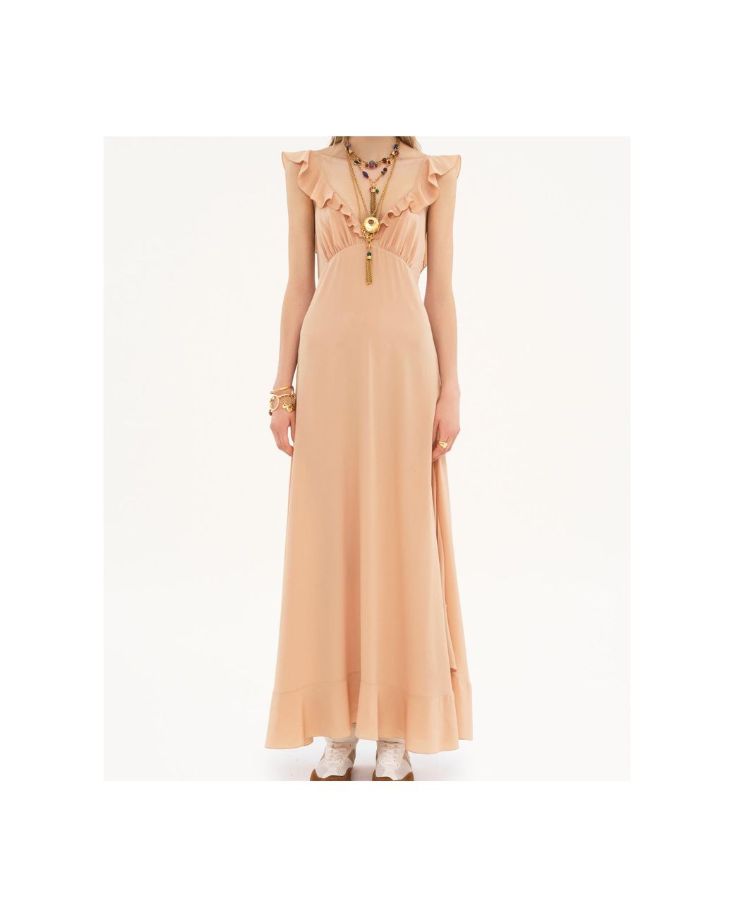 Chloé White Chloé Long Sun Dress
