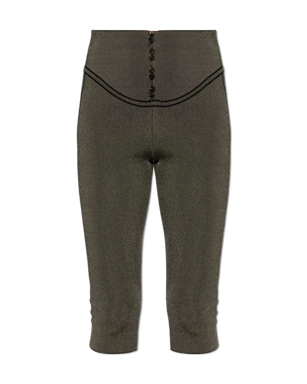 Jacquemus Green The Sera Leggings
