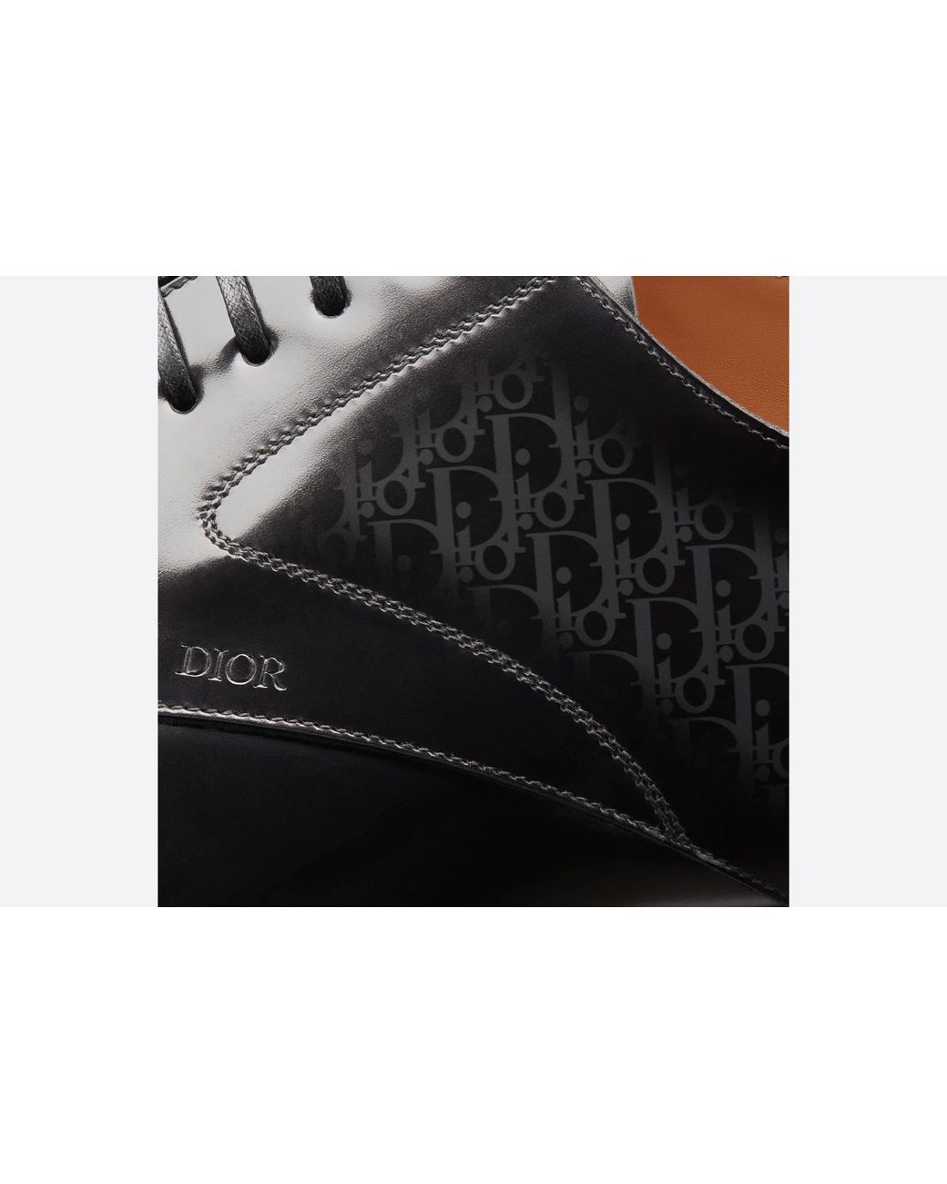 Dior Black Timeless Derby Shoe for men