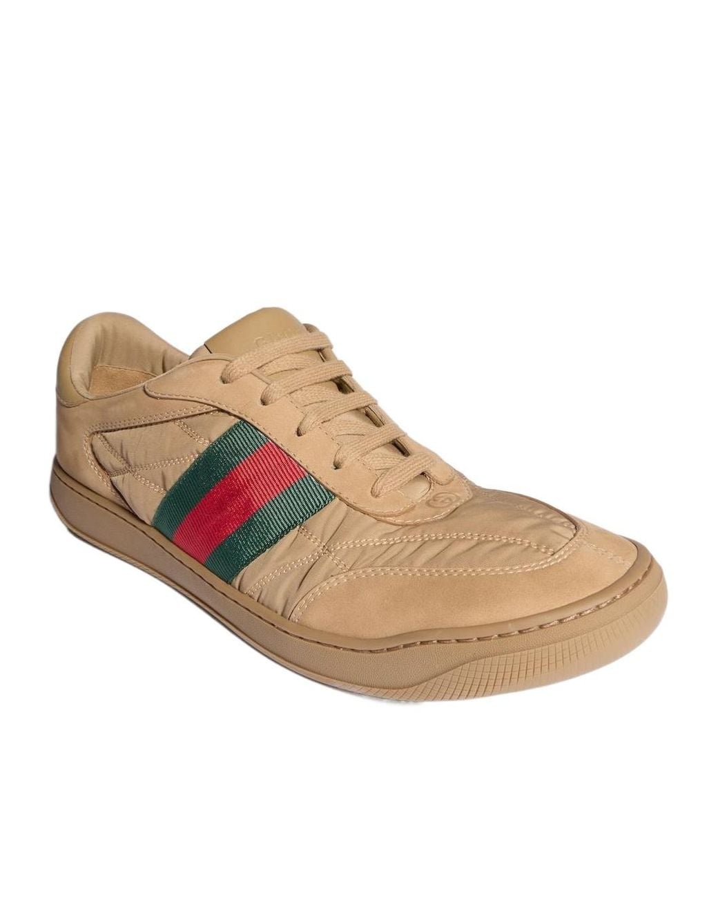 Gucci Brown Screener Sneaker for men