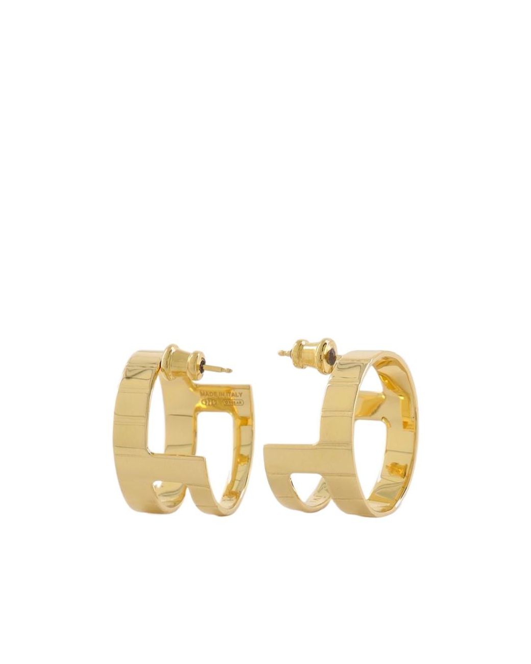 Ivi Metallic Slot-Plated Earrings