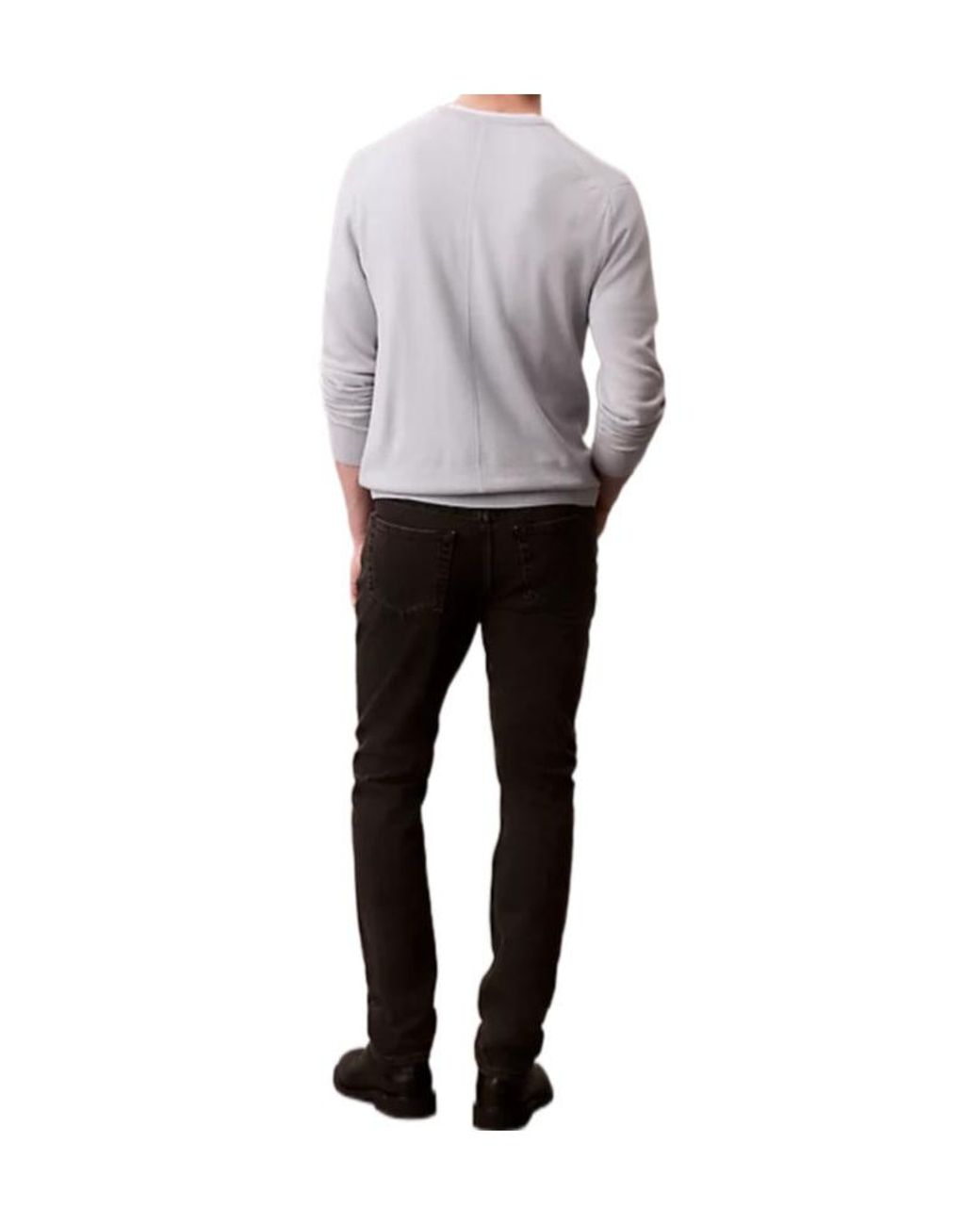 Calvin Klein Gray Slim Fit Jeans for men